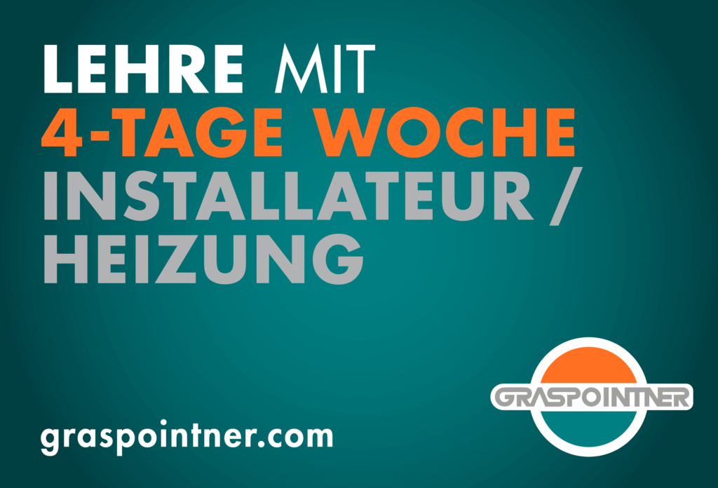 lehre installateur 4 tage woche